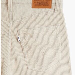 Levi's Cream Corduroy Trousers